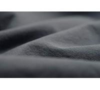 L1NK STUDIO Drap Plat uni pour lit 90 cm (160X280cm) 100% Coton (Percale 200 Fils) Gris