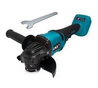 L1NXIXI Meuleuse d'angle sans fil 125 mm, batterie Flex pour Makita LXT-18V, 8500 tr/min, 3 vitesses, ponceuse sans fil avec poignée antidérapante, pour meuler, couper et polir (sans batterie)