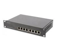 L2 managed Gigabit Ethernet Switch 8-port, 10 inch