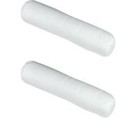 L22G Traversin Polochon - Anti-Bactérien- Moelleux - Blanc - Oeko-TEX® Standard 100 Haute Qualité Idéal Sommeil et Detente (2, 180cm)