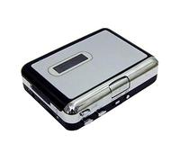 L26CS Lecteur de cassette vers MP3 USB | Lecteur de cassettes et numériseur portable | Lecteur audio pour PC, Mac, MP3, iPod | Enregistrer et transférer de la musique à partir de cassettes