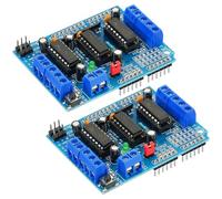 L293D Lot de 2 pilotes de moteur pas à pas pour Arduino/Duemilanove/Raspberry Pi/ordinateur