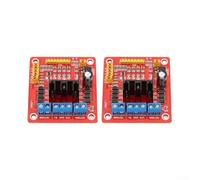 L298N Lot de 2 modules de moteur pas à pas CC pour véhicules intelligents ARDUINO