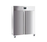 ARMOIRE REFRIGEREE INOX 2 PORTES -18/-22°C - R290 - Inox21480Pleine x830x2010mm