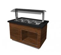 L2G Buffet Réfrigéré Professionnel Premium GN 1/1