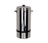 L2G - Percolateur 15 Litres - Machine à Café à Filtre Permanent Inox + Thermos Café Inox - Robinet Anti-Gouttes - Indicateur de Niveau - 100 Tasses - Ø265 mm x H.600 mm