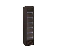 L2G - Vitrine à Boisson Étroite - Gaz R600a / +2°C/+8°C - 1 Porte Battante Vitrée - 6 Étagères - Sans Canopy