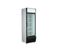 L2G VITRINE A Boissons, +1/+10°C, 1 Porte BATTANTE VITREE, avec CLE, 4 ETAGERES.