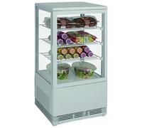 L2G Vitrine Réfrigérée Blanche 68 Litres 0/+12°C