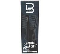 L3 Lot de 2 peignes à coiffer - Look professionnel - Léger et ergonomique - Confortable et glisse facilement - Niveau 3 - 2 pièces