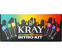 L3 VEL3 Kray Kit de Démarrage Couleur Semi Permanente 16 Couleurs 100ml Formule Directe Teinte avec BondFusion Technology Sans Oxydant