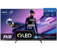 L32QST Téléviseur Intelligent 32 Pouces QLED avec Google TV,Pleine HD HDR10,Son Dolby Audio & DBX-TV