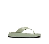 L37 - Flip Flops - Femme - Chaussures - Vert - Taille: 40 EU