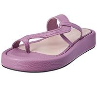 L37 HANDMADE SHOES Femme Acapulco Sandales, Violet, 40 EU