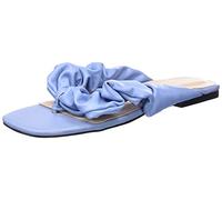 L37 HANDMADE SHOES Femme by My Side Sandales, Bleu, 39 EU