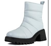 L37 HANDMADE SHOES Femme Kings of Life Bottes Tendance, Bleu, 37 EU