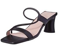L37 HANDMADE SHOES Femme So in Love Sandales à Talons, Noir, 37 EU