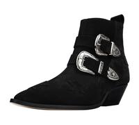 L37 HANDMADE SHOES Femme The Hero's Return Bottes Tendance, Noir, 41 EU
