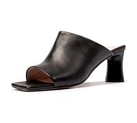 L37 HANDMADE SHOES Femme You Want This Sandales à Talons, Noir, 39 EU