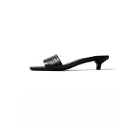 L37 HANDMADE SHOES Mule 'DRESSED IN SUMMER AIR' noir, Taille 38