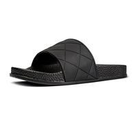 L37 HANDMADE SHOES Pantoufles pour femme - Chaussures de plage - Chaussures de bain d'intérieur et d'extérieur - Sandales claquettes, Noir, 38 EU