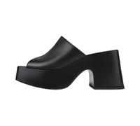 L37 Chaussures femme Mules à talons Noir Taille 40 EU