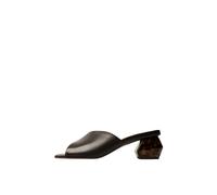 L37 - Mules à Talons Miss Stone - Femme - Chaussures - Brun - Taille: 38 EU