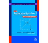 L3M1 Problèmes d'analyse I