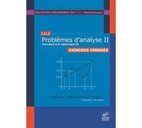 L3M1 Problèmes d'analyse II J. Kaczor Wieslawa (Auteur)