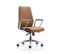 L3s9mPzVb4 Chaise de Bureau Fashion Office Furniture Chair Luxury Modern Study Swivel Liftable(Bruin)