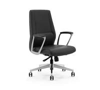 L3s9mPzVb4 Chaise de Bureau Fashion Office Furniture Chair Luxury Modern Study Swivel Liftable(Noir)