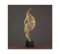 L3s9mPzVb4 Décoration de Bureau Creative Moderne Luxe Salon entrée Feng Shui Ornements décorations de Bureau ameublement Artisanat(Grand)