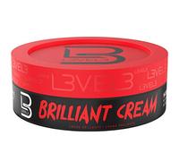 L3VEL3 Brilliant Cream - Soft, Medium Hold - Improves Hair Texture and Shine - Gives Hair a Sleek Look - Leaves No Visible Residue - Enriched with Provitamins - Luscious Consistency - 150 ml