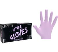 L3VEL3 Gants en nitrile L Lavande Perle