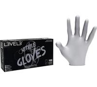 L3VEL3 Gants en nitrile L Métal Liquide