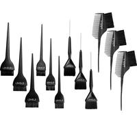 L3VEL3 Set de 12 Pinceaux de Coloration