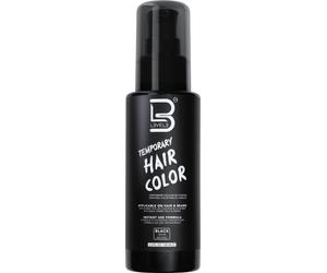 L3VEL3 Temporary Hair Color Black 125 ml