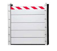 L430*H100cm Porte de Garage Barrières Anti-inondation Aluminium Barrière Anti-inondation Joint Porte Garage Barrière Anti Inondation Système Batardeau Anti-inondation