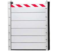 L430*H140cm Porte de Garage Barrières Anti-inondation Aluminium Barrière Anti-inondation Joint Porte Garage Barrière Anti Inondation Système Batardeau Anti-inondation