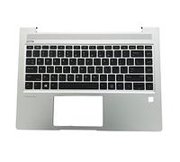 L44589-001 Coque supérieure de rechange pour ordinateur portable HP ProBook 445 445R 440 G6 avec repose-main Argenté 35,6 cm