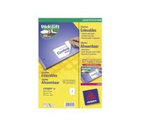 [L4735REV-25-5] Avery Lot de 5 Boites de 25 Etiquettes laser enlevable 21x29,...
