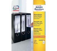 [L4761REV-20] AVERY Zweckform Etiquette pour dos de classeur, 61 x 192 mm