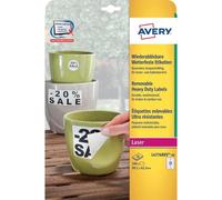 [L4776REV-20.FR] Avery Zweckform Etui 240 Étiquettes Blanches Amovibles 99,1 ...