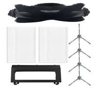L50 L60 Kit d'accessoires de rechange avec brosse latérale, filtre, éponge, brosse roulante et protection de brosse pour RoboVac L50 L50 SES L60 Hy