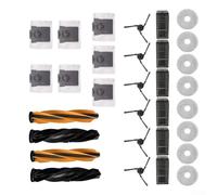 L50 Ultra pour X50 Ultra L40s Ultra pour Mova V50 Kit de pièces de rechange pour aspirateur comprenant des serpillères, des sacs à poussière, des brosses latérales, des filtres et des brosses à