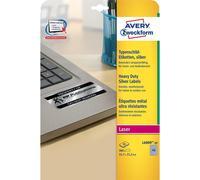 [L6009-20-3] AVERY ZWECKFORM Lot de 3 Boîtes de 960 étiquettes métalliques Po...