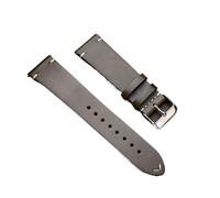 L6NqIAG Bracelet de montre en cuir à dégagement rapide for hommes et femmes, 18 mm, 20 mm, 22 mm, cuir huilé et ciré, bracelet de rechange Bracelet Montre(Dark Green,22mm)