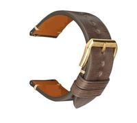 L6NqIAG Bracelet de montre en cuir PU avec boucle papillon et fermoir à dégagement rapide Bracelet Montre(Grey G Buckle,20mm)