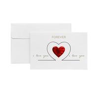 L6NqIAG Cartes de Mariage Handmade Cards Valentines Day Gift Love Postcard Wedding Invitation Greeting Anniversary(Type5)