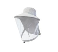 L6NqIAG Casquette anti-insectes d'été, chapeau anti-moustiques, unisexe, protection du visage et cou, seau, pêche en plein air, jungle, ferme, de soleil Chapeau anti-moustiques(Color 2)